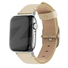 Bandz Bandz Apple Watch Leather Strap 'Deluxe' (Khaki) Bandz Bandz Apple Watch Leather Strap 'Deluxe' (Khaki)