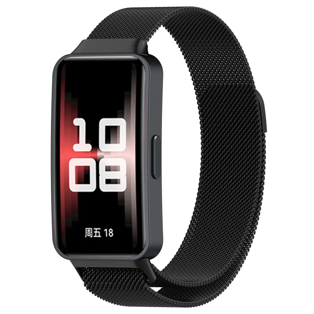Strap-it Strap-it Huawei Band 9 Milanese Strap (Black) Strap-it Strap-it Huawei Band 9 Milanese Strap (Black)