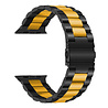Strap-it Strap-it Apple Watch Steel Strap (Black/Gold) Strap-it Strap-it Apple Watch Steel Strap (Black/Gold)