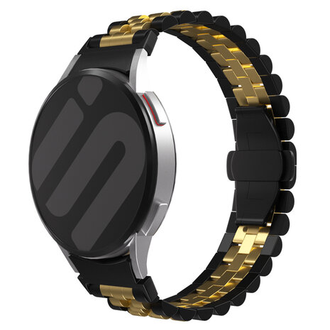 Samsung Galaxy Watch 4 40mm Steel Strap Jubilee Black Gold