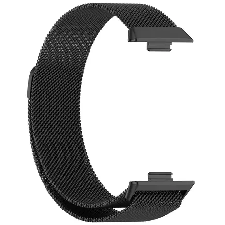 Strap-it Strap-it Huawei Watch Fit 3 Milanese Strap (Black) Strap-it Strap-it Huawei Watch Fit 3 Milanese Strap (Black)