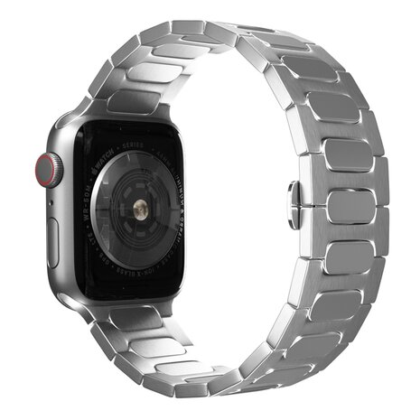 Apple Watch Bullet Titanium Strap Silver