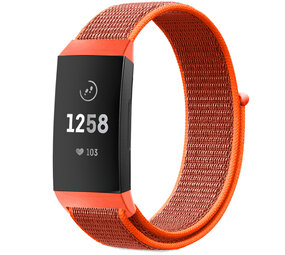 Strap-it Fitbit Charge 3 Nylon Strap (Orange) Strap-it Fitbit Charge 3 Nylon Strap (Orange)