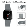 Strap-it Strap-it Fitbit Versa Leather Strap (Grey) Strap-it Strap-it Fitbit Versa Leather Strap (Grey)