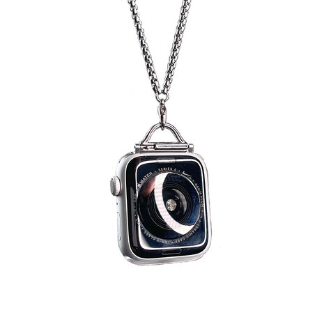 Strap-it Strap-it Apple Watch Steel Dragon Necklace (Silver) Strap-it Strap-it Apple Watch Steel Dragon Necklace (Silver)