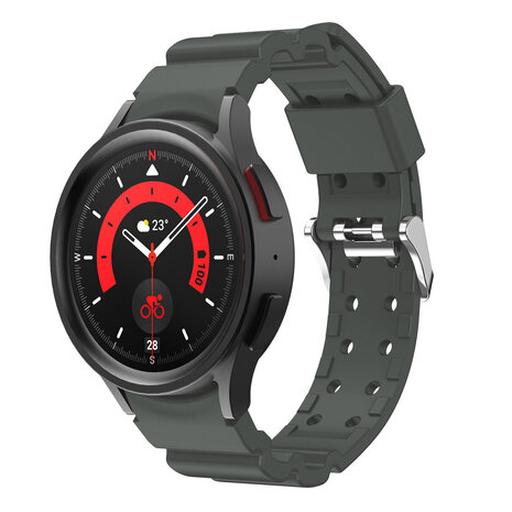 Strap-it Strap-it Samsung Galaxy Watch 4 Classic 42mm Silicone Armor Strap (Dark Grey) Strap-it Strap-it Samsung Galaxy Watch 4 Classic 42mm Silicone Armor Strap (Dark Grey)