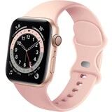 Strap-it Apple Watch Silicone Strap (Antique Pink)