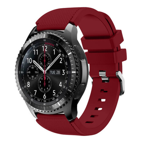 Strap-it Strap-it Samsung Galaxy Watch 46mm Silicone Strap (Burgundy) Strap-it Strap-it Samsung Galaxy Watch 46mm Silicone Strap (Burgundy)
