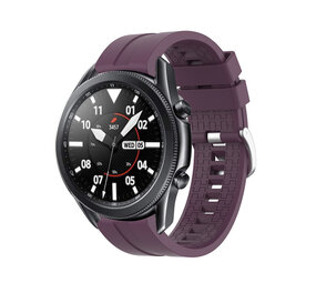 Strap-it Samsung Galaxy Watch 3 45mm Silicone Strap Extreme (Purple)