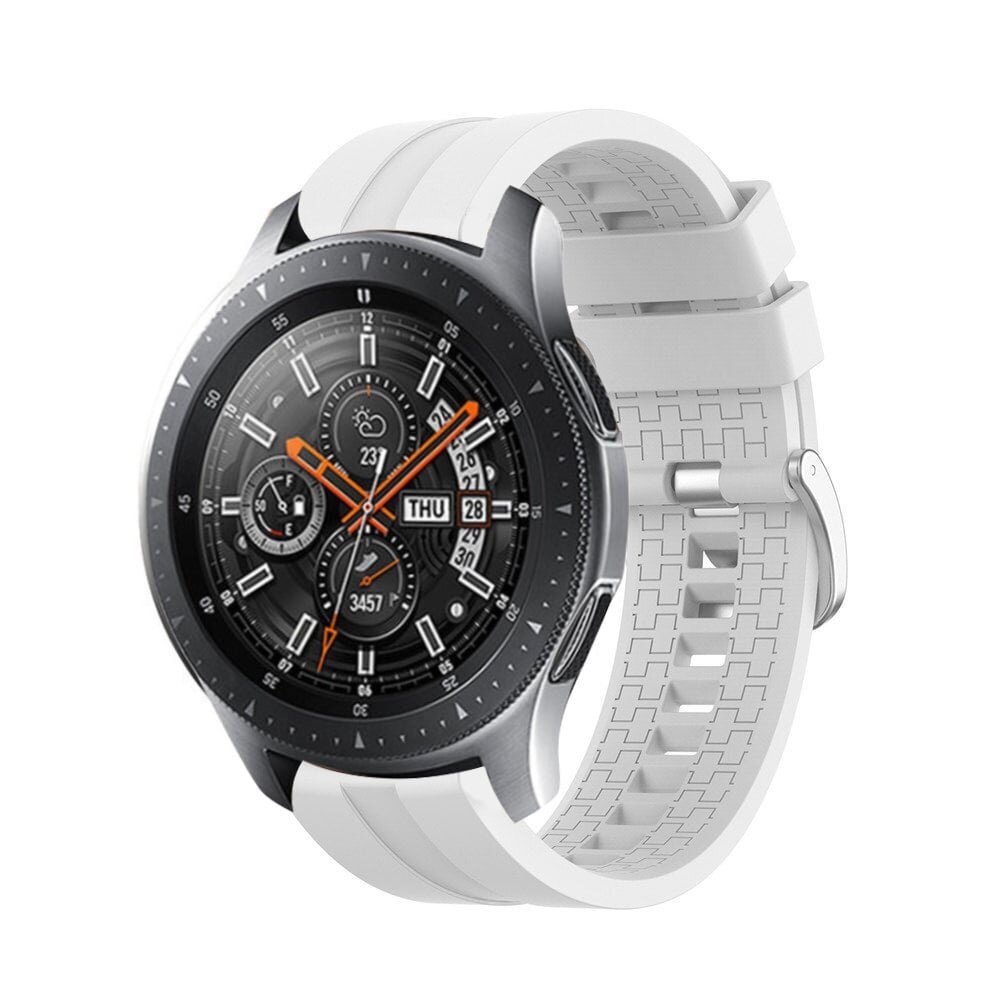 Strap-it Strap-it Samsung Galaxy Watch 46mm Silicone Strap Extreme (White) Strap-it Strap-it Samsung Galaxy Watch 46mm Silicone Strap Extreme (White)