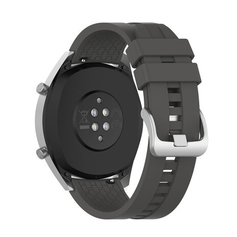 Strap-it Strap-it Amazfit GTR 2 Silicone Strap Extreme (Dark Grey)