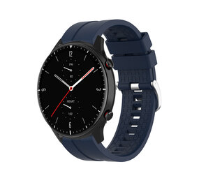 Strap-it Amazfit GTR 2 Silicone Strap Extreme (Dark Blue)