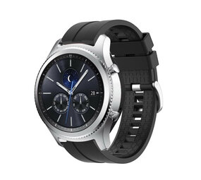 Strap-it Samsung Gear S3 Silicone Strap Extreme (Black)