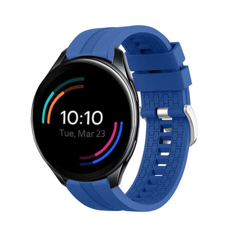 Strap-it Strap-it OnePlus Watch Silicone Strap Extreme (Blue)