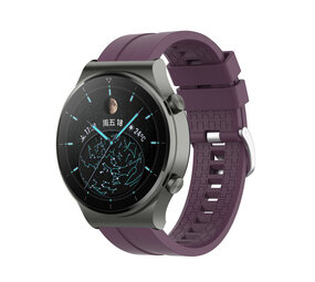 Strap-it Huawei Watch GT 2 Pro Silicone Strap Extreme (Purple)