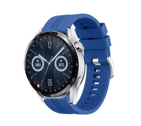 Strap-it Huawei Watch GT 3 46mm Silicone Strap Extreme (Blue)