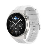 Strap-it Huawei Watch GT 3 Pro 46mm Silicone Strap Extreme (White)