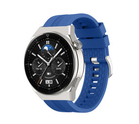 Strap-it Huawei Watch GT 3 Pro 46mm Silicone Strap Extreme (Blue)