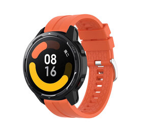 Strap-it Xiaomi Watch S1 Silicone Strap Extreme (Orange)
