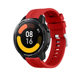 Strap-it Xiaomi Watch S1 Silicone Strap Extreme (Red)