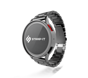 Strap-it Samsung Gear S3 Steel Strap (Dark Grey) Strap-it Samsung Gear S3 Steel Strap (Dark Grey)