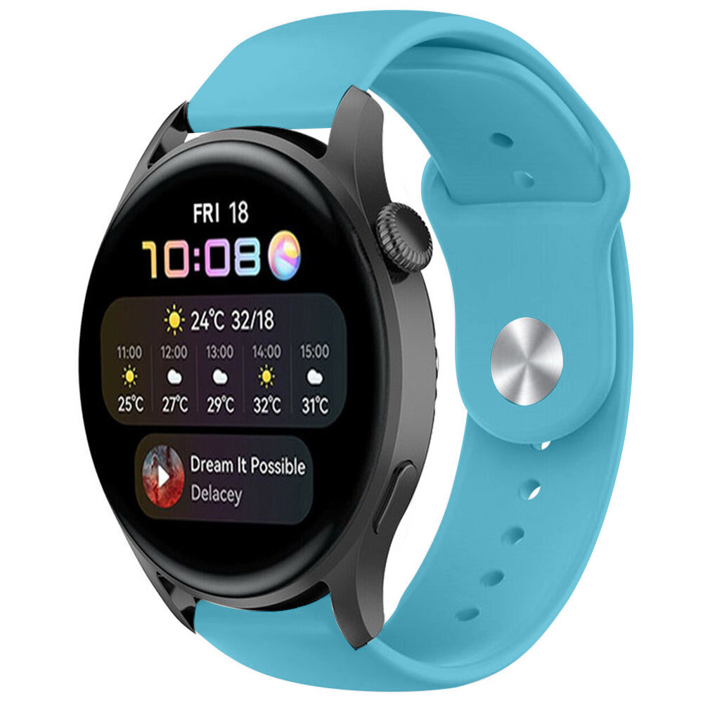 Strap-it Strap-it Huawei Watch 3 (Pro) Sport Strap (Light Blue) Strap-it Strap-it Huawei Watch 3 (Pro) Sport Strap (Light Blue)