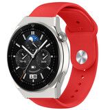 Strap-it Huawei Watch GT 3 Pro 46mm Sport Strap (Red) Strap-it Huawei Watch GT 3 Pro 46mm Sport Strap (Red)