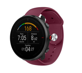 Strap-it Polar Vantage M Sport Strap (Burgundy) Strap-it Polar Vantage M Sport Strap (Burgundy)