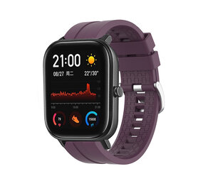 Strap-it Xiaomi Amazfit GTS Silicone Strap Extreme (Purple)