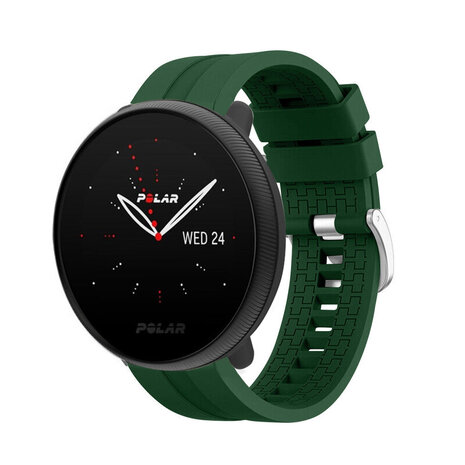 Strap-it Strap-it Polar Ignite 2 Silicone Strap Extreme (Army Green)