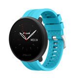 Strap-it Polar Ignite 2 Silicone Strap Extreme (Light Blue)