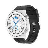 Strap-it Huawei Watch GT 3 Pro 43mm Silicone Strap Extreme (Black)