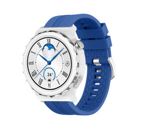 Strap-it Huawei Watch GT 3 Pro 43mm Silicone Strap Extreme (Blue)