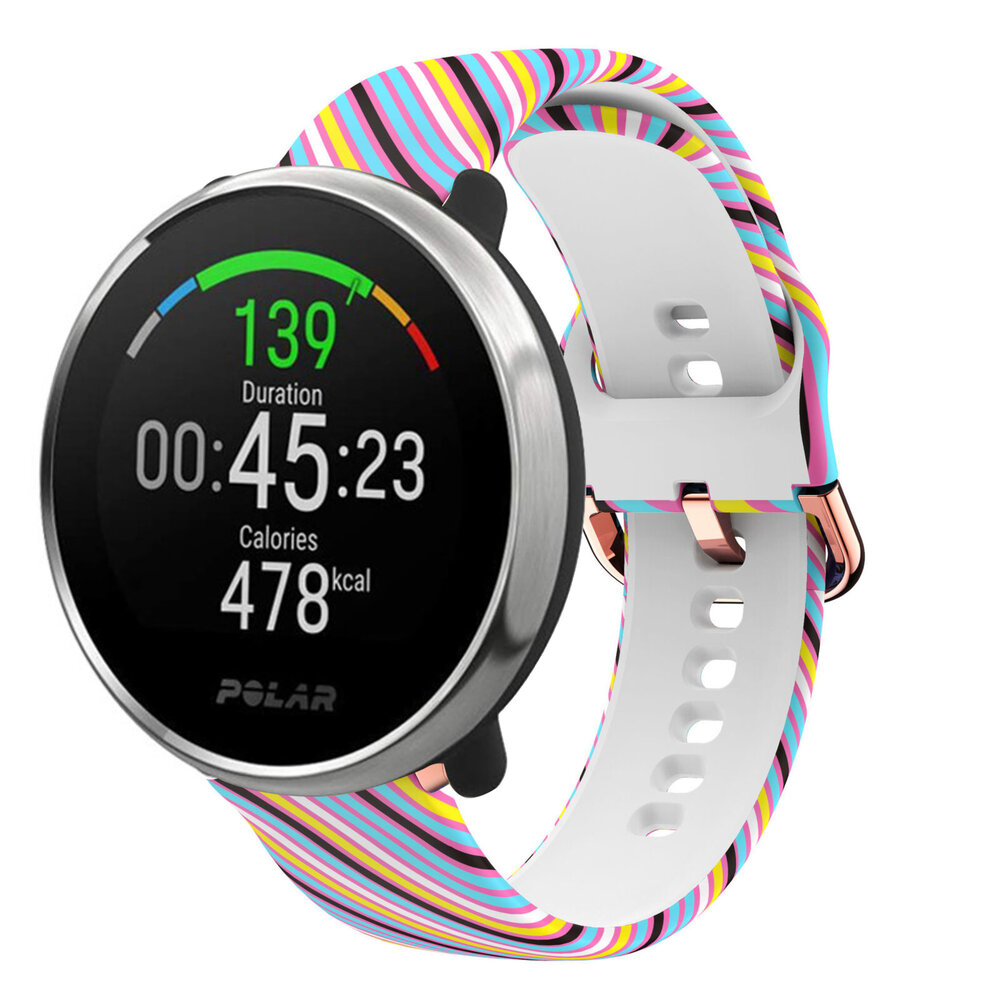 Strap-it Strap-it Silly Stripes Polar Ignite Strap Strap-it Strap-it Silly Stripes Polar Ignite Strap