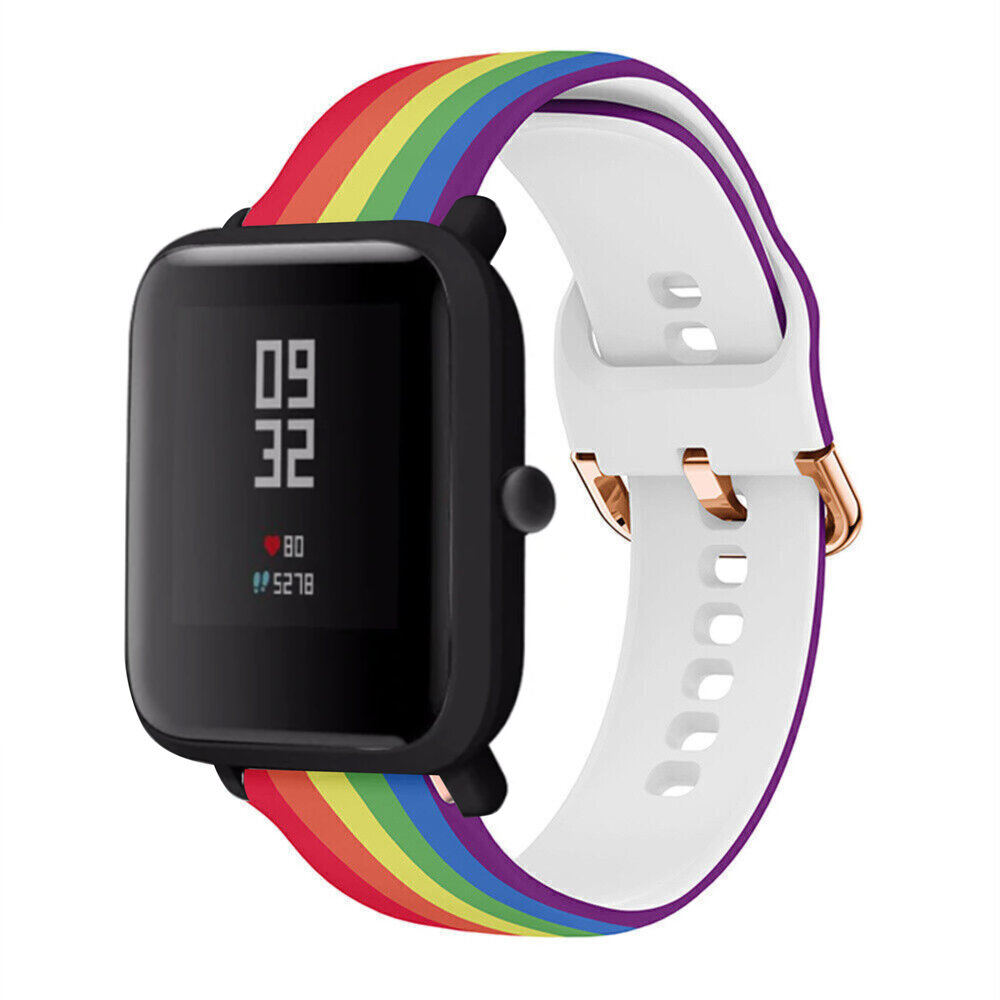 Strap-it Strap-it Taste the Rainbow Xiaomi Amazfit Bip Strap Strap-it Strap-it Taste the Rainbow Xiaomi Amazfit Bip Strap