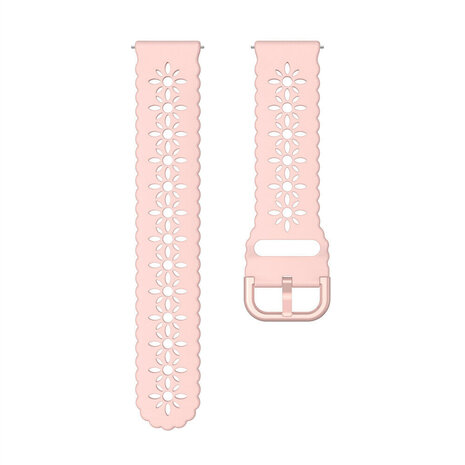 Strap-it Strap-it Polar Pacer Silicone Strap Patterned (Pink)