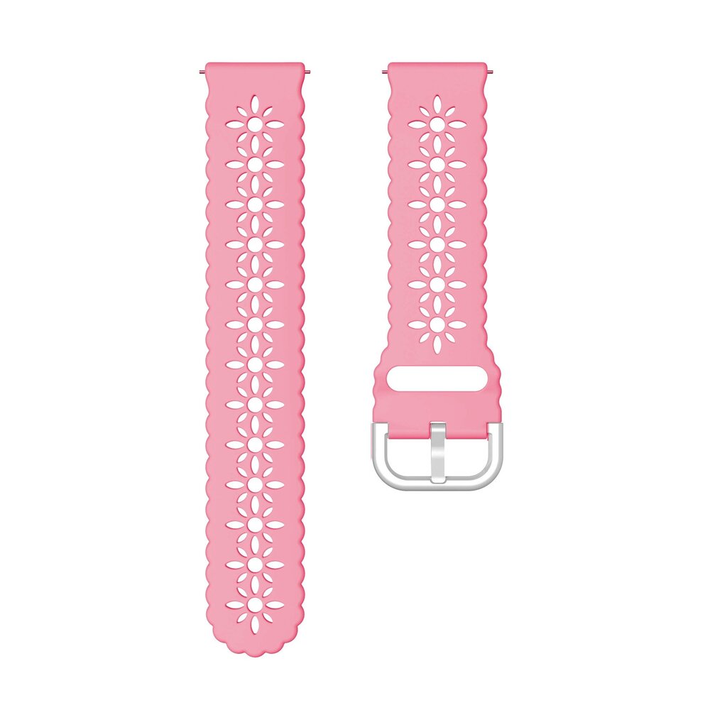 Strap-it Strap-it Polar Ignite 2 Silicone Strap Patterned (Bright Pink)