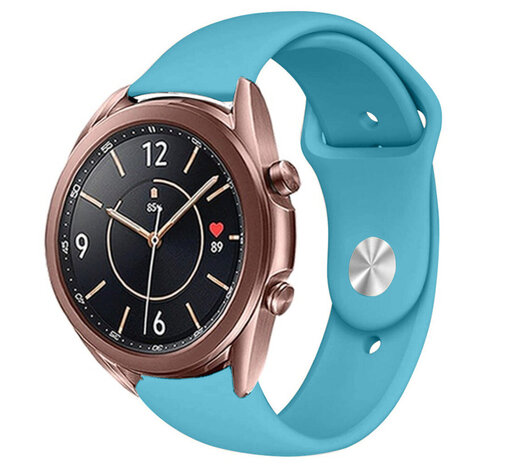 Strap-it Strap-it Samsung Galaxy Watch 3 41mm Sport Strap (Light Blue) Strap-it Strap-it Samsung Galaxy Watch 3 41mm Sport Strap (Light Blue)