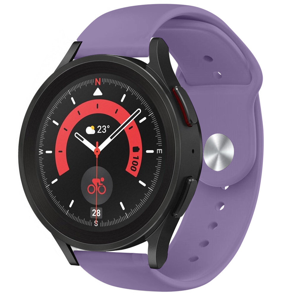 Strap-it Strap-it Samsung Galaxy Watch 5 Pro Sport Strap (Lilac) Strap-it Strap-it Samsung Galaxy Watch 5 Pro Sport Strap (Lilac)