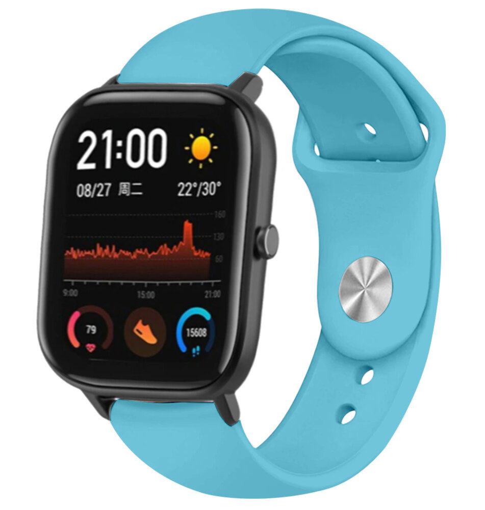 Strap-it Strap-it Xiaomi Amazfit GTS Sport Strap (Light Blue) Strap-it Strap-it Xiaomi Amazfit GTS Sport Strap (Light Blue)