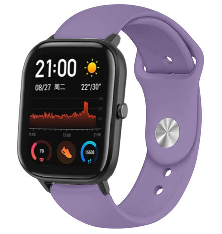 Strap-it Strap-it Xiaomi Amazfit GTS Sport Strap (Lilac) Strap-it Strap-it Xiaomi Amazfit GTS Sport Strap (Lilac)