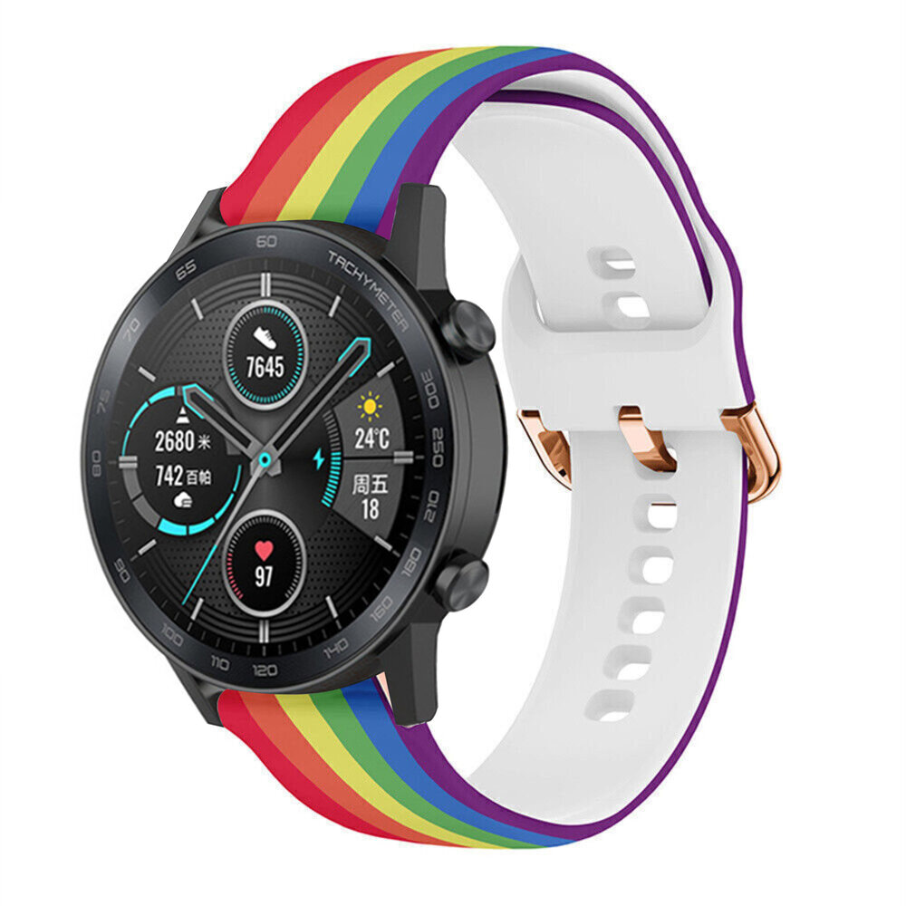 Strap-it Strap-it Taste the Rainbow Honor Magic Watch 2 42mm Strap Strap-it Strap-it Taste the Rainbow Honor Magic Watch 2 42mm Strap