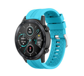 Strap-it Honor Magic Watch 2 Silicone Strap Extreme (Light Blue)