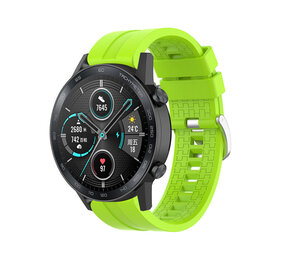 Strap-it Honor Magic Watch 2 Silicone Strap Extreme (Lime)