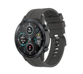 Strap-it Honor Magic Watch 2 Silicone Strap Extreme (Dark Grey)