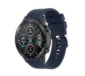 Strap-it Honor Magic Watch 2 Silicone Strap Extreme (Dark Blue)