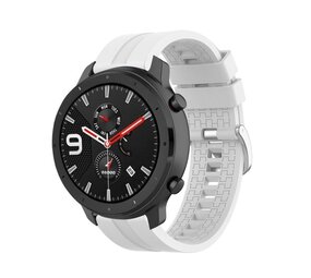 Strap-it Xiaomi Amazfit GTR Silicone Strap Extreme (White)