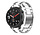 Strap-it Amazfit GTR Steel Strap (Silver/White)