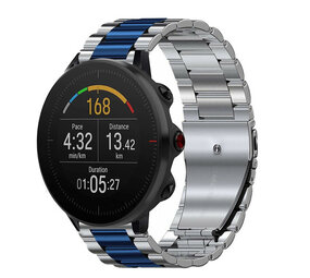 Strap-it Polar Vantage M Steel Strap (Silver/Blue) Strap-it Polar Vantage M Steel Strap (Silver/Blue)