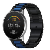 Strap-it Polar Vantage M Steel Strap (Black/Blue) Strap-it Polar Vantage M Steel Strap (Black/Blue)